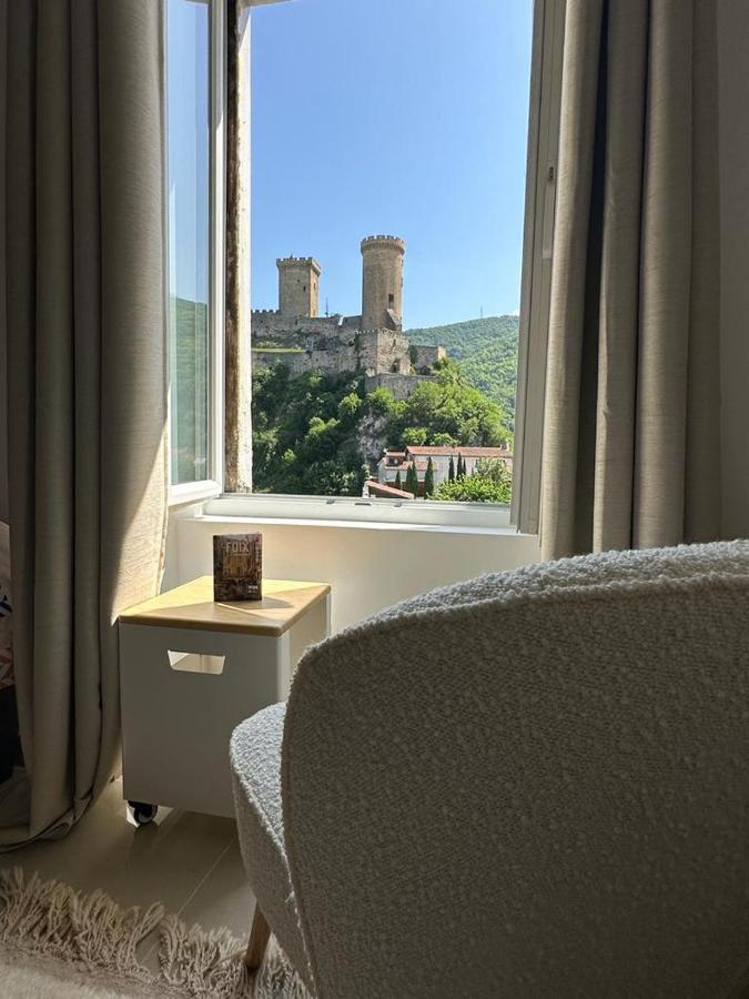 Ferienwohnung Cocoon 52 M2 New, Beautiful View Castle And Mountain Foix Exterior foto
